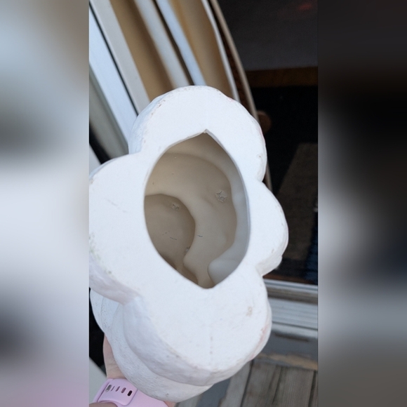 Ceramic Handmade Snowballs For Sale Statue (EUC) - Picture 5 of 5